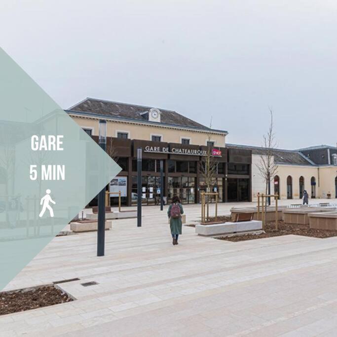 Le Voltaire • Proche Gare • Moderne Villa Châteauroux Екстериор снимка
